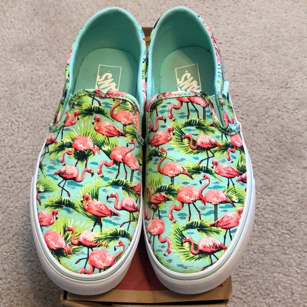 Vans Flamingo Slip On Shoe